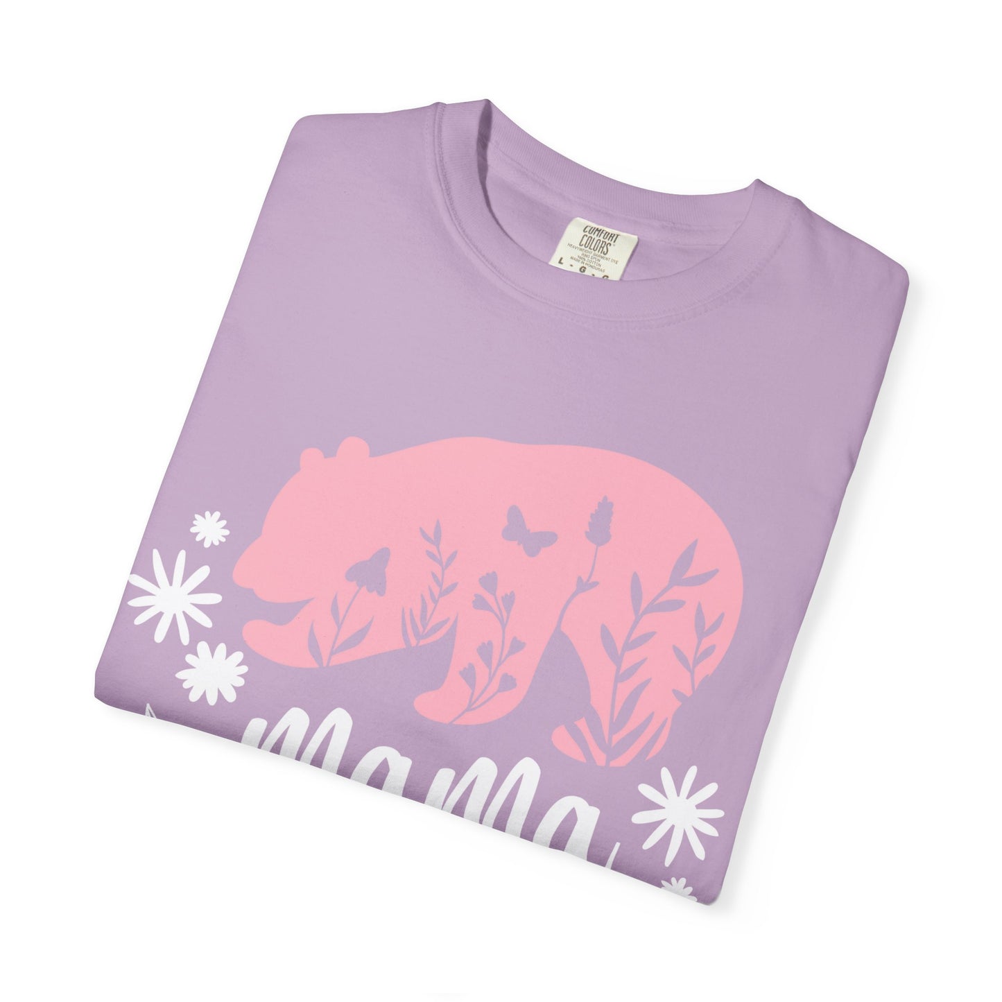 Mama Bear Unisex Garment-Dyed T-Shirt - Perfect for Moms and Nature Lovers