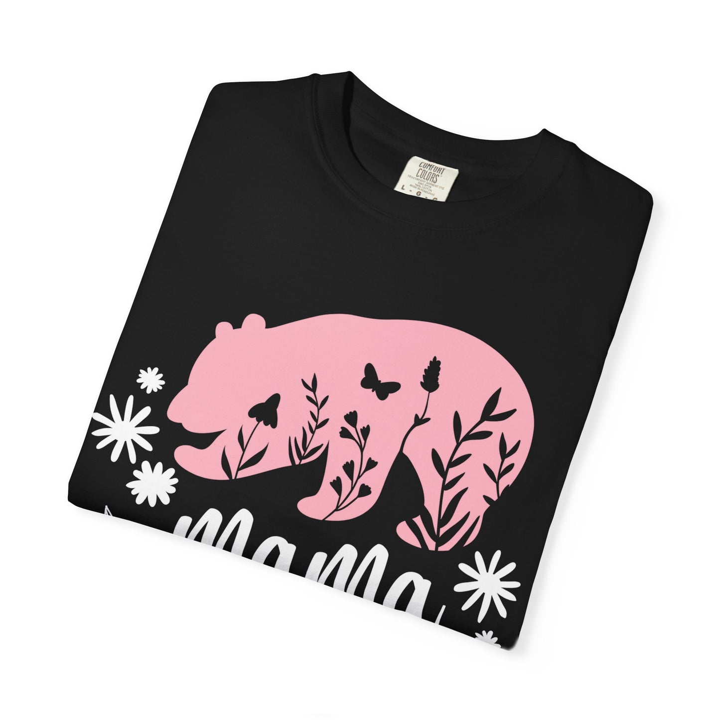 Mama Bear Unisex Garment-Dyed T-Shirt - Perfect for Moms and Nature Lovers