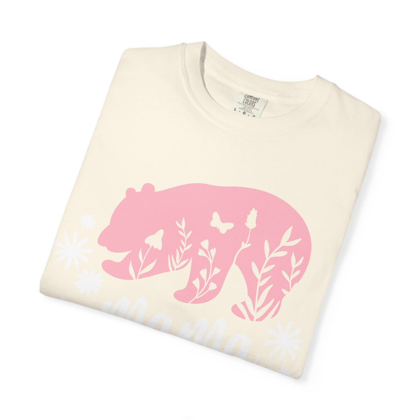 Mama Bear Unisex Garment-Dyed T-Shirt - Perfect for Moms and Nature Lovers