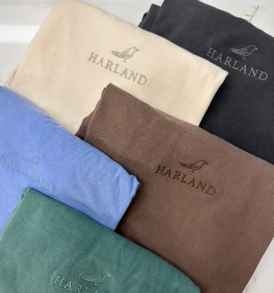 Custom Logo Design Embroidery Tshirt Embroider