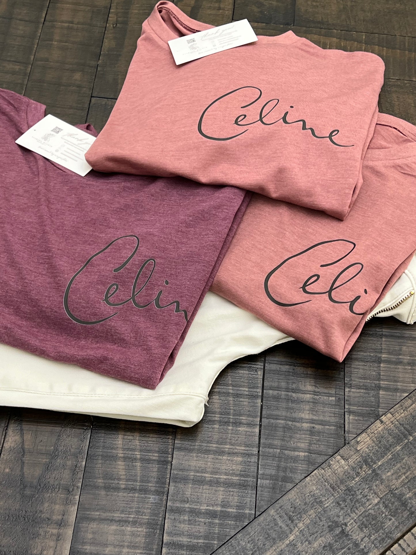 Cursive Letters Softstyle Tshirt