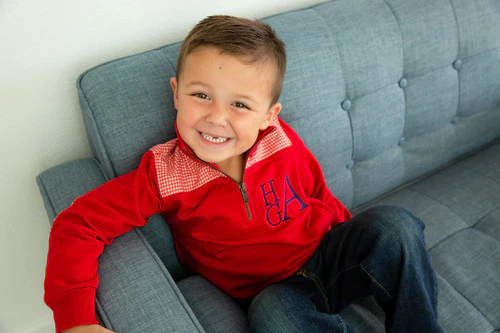 Youth Pullover Personalized Monogrammed Embroidery Boys Girls Kids (Miller Collection)