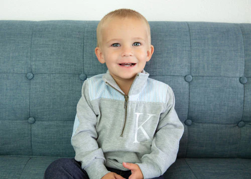 Youth Pullover Personalized Monogrammed Embroidery Boys Girls Kids (Miller Collection)