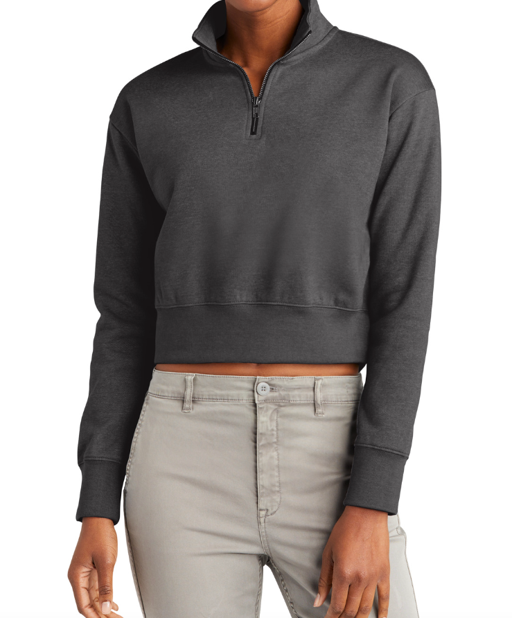 Custom Embroidery Pocket Name Fleece Quarter Zip