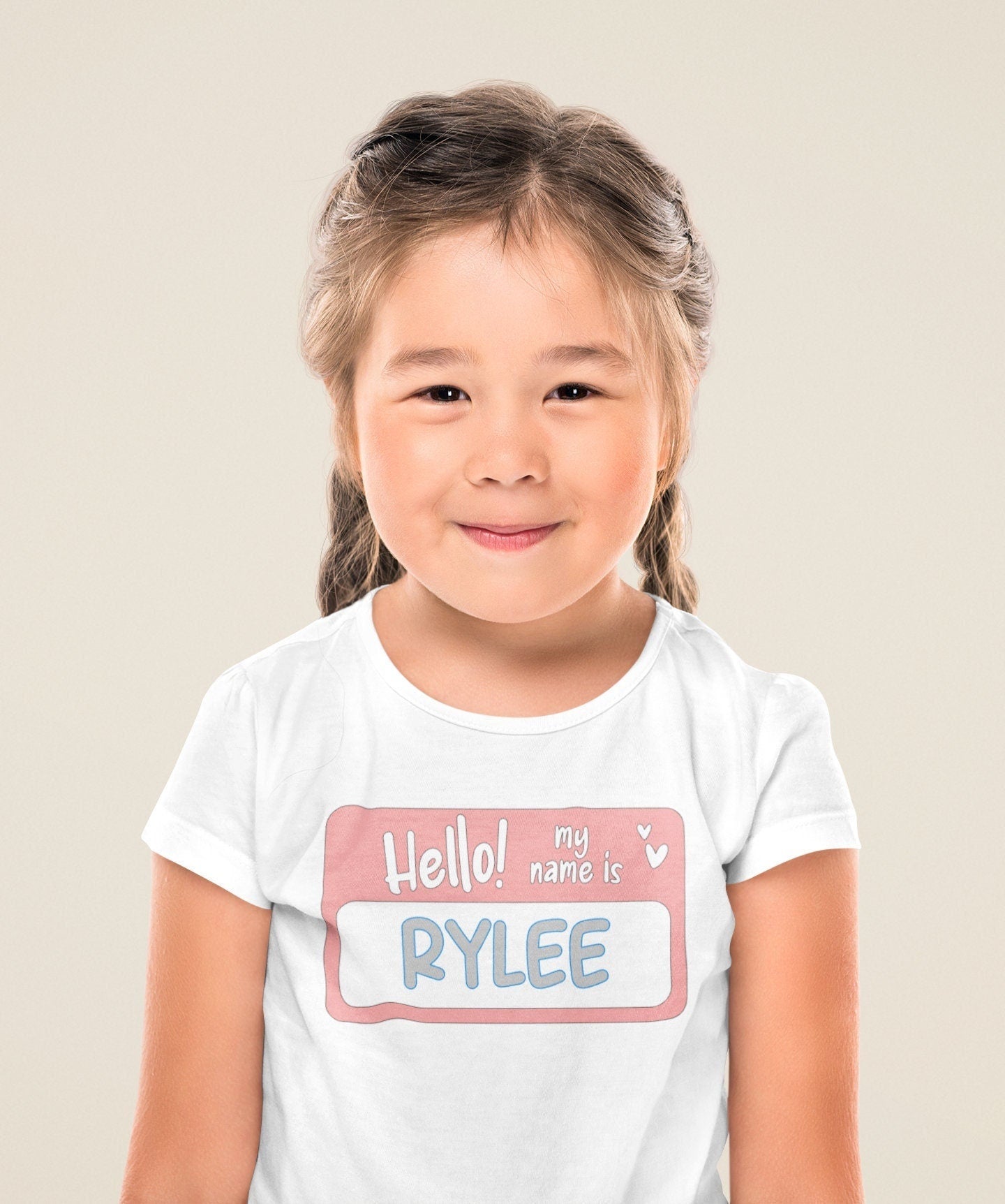 Hello My Name Is First Day of School Shirt Kids Students Gift Idea