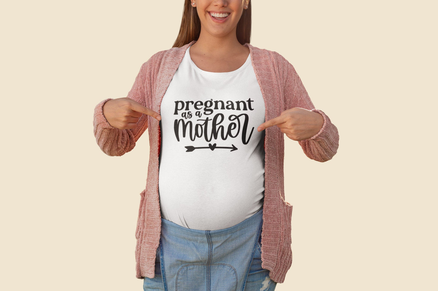 Pregnant Era As a Mother Pregnancy Shirt Baby Shower