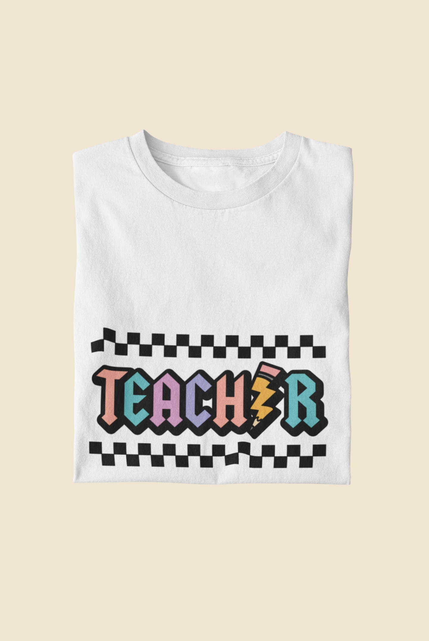 Teacher Rainbow Race Track Special Education Teacher Back To School First Day Tshirt Sweatshirt