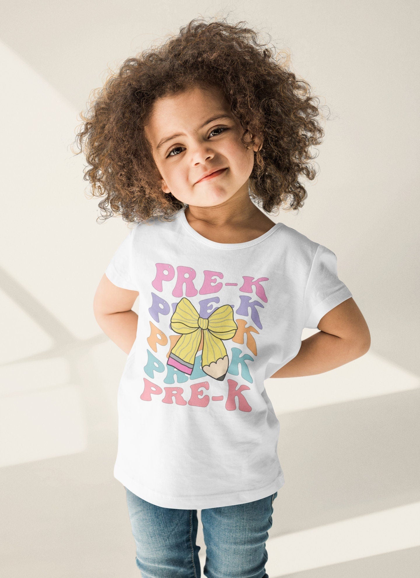 Kids Pre-K Shirt, Customizable Shirt, Gift for Friend, Gift for her, Youth School Tee