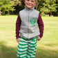 Personalized Monogrammed Embroidery Vest Fall Autumn Kids Boys Girls