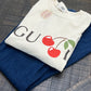 Luxury cherries comfort colors tshirt