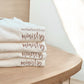 Motherhood is My Ministry Embroidery Tee Christian Catholic Tshirts