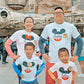 Family Personalized Disney T-Shirts Happiest Place on Earth Kids Parents Grandparents