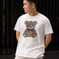 Luxury Brown Bear With Black Bow Tshirt Sweatshirt Unisex Travel Gift