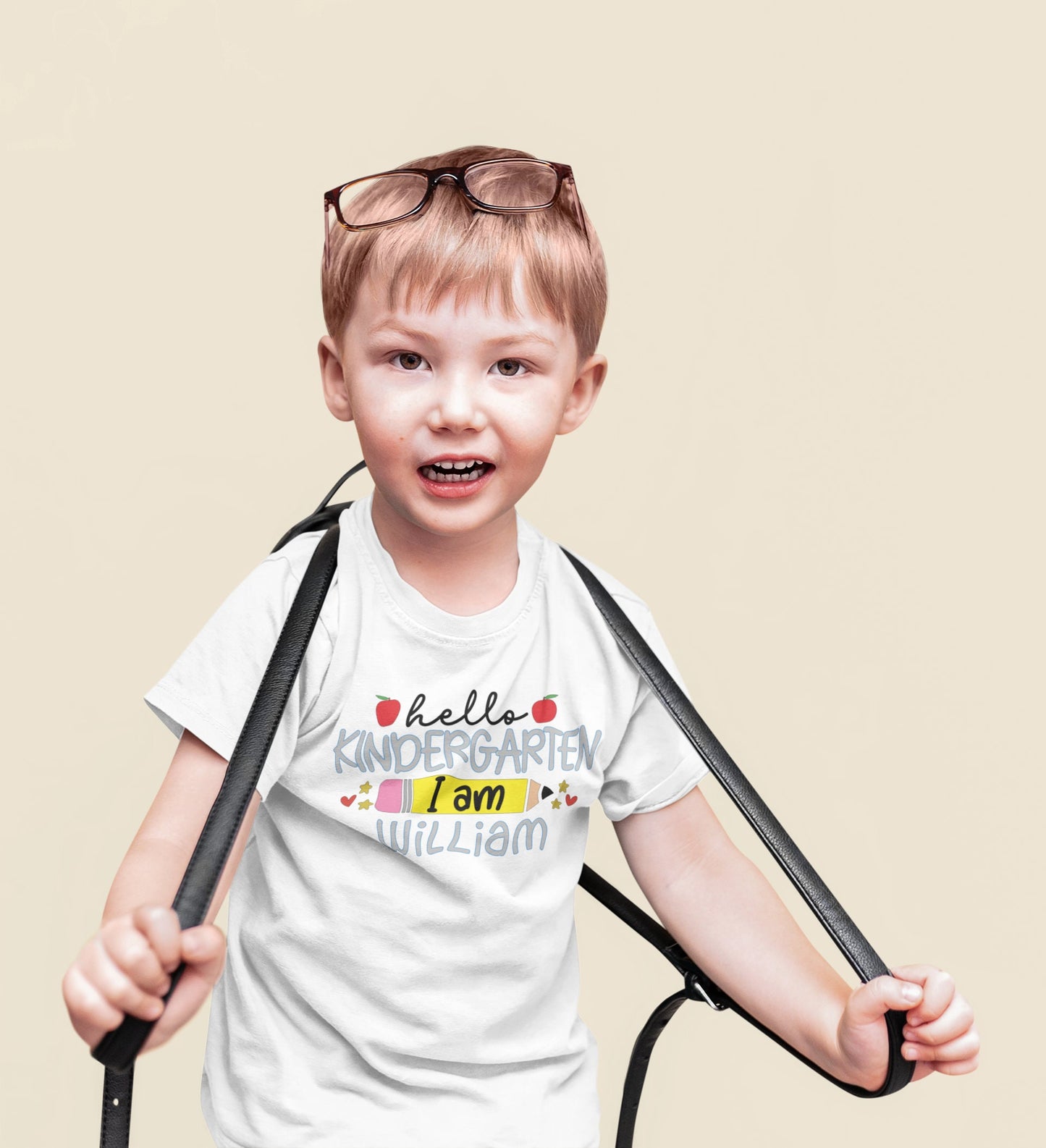 Hello Kindergarten I'm Your Name Tshirt Back To School First Day